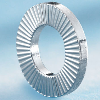 Arandela de freno - RIPP LOCK® - BOLLHOFF - redonda / con dientes exteriores / de acero inoxidable
