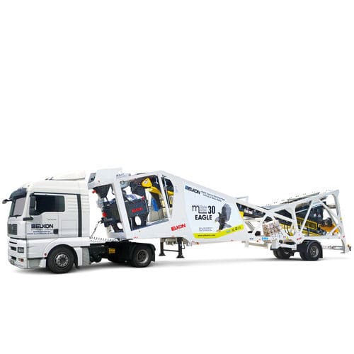 Planta de hormigón móvil - Master-30 Eagle - ELKON - automática / de 1 cuerpo