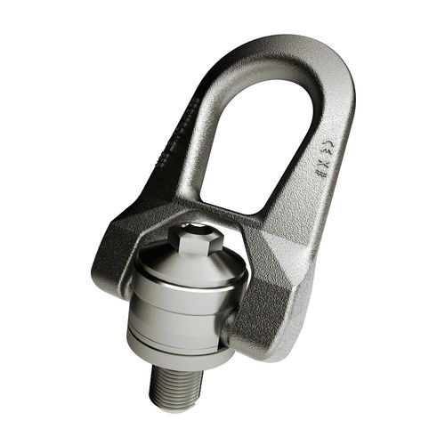 Anillo de elevación articulado - SS.DSR - LIFTEUROP - de rosca / de acero inoxidable