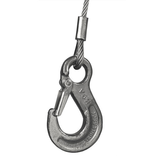 Eslinga de cable - 8421 - LIFTEUROP - de acero inoxidable