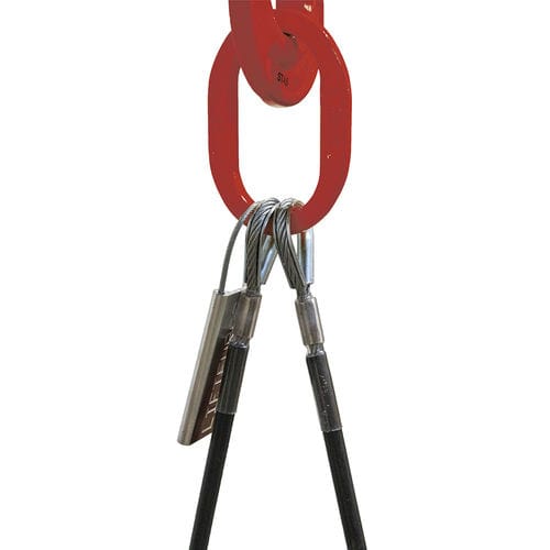 Eslinga de cable - 8905 - LIFTEUROP - 2 ramales / galvanizada