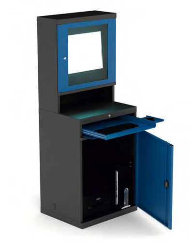Armario informático de suelo - 104 series - HECO - modular