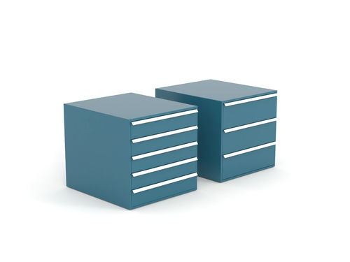 Armario de almacenamiento - 106 series - HECO - para suelo / con 5