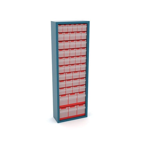 Armario de almacenamiento - V-420 series - HECO - de suelo / con estantes