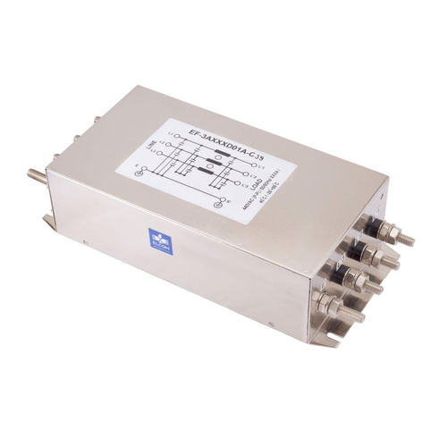 Filtro electrónico paso alto - C39  - Elcom - activo / RFI / trifásico