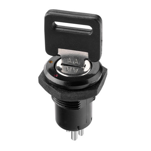 Interruptor de llave - KLS-1/2 - Elcom - unipolar