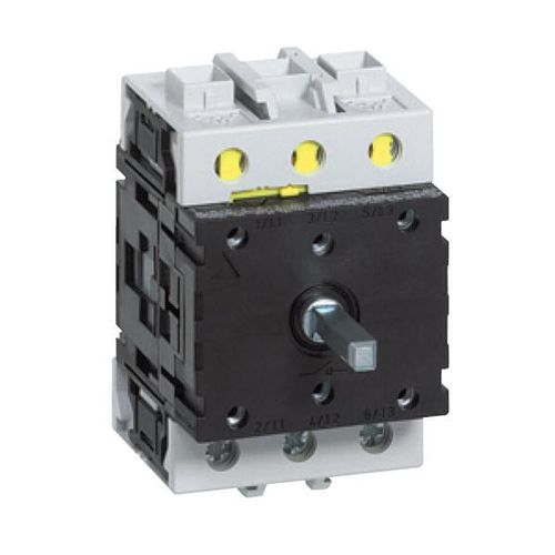 Interruptor seccionador de baja tensión - BACO - 3 polos / en riel DIN