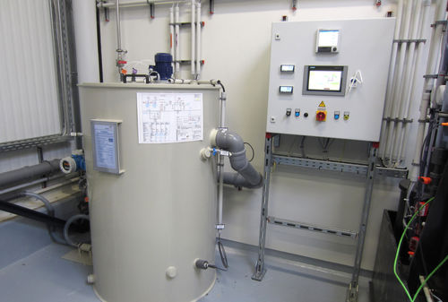 Microplanta para tratamiento de aguas residuales compacta - EnviroChemie GmbH - compacta