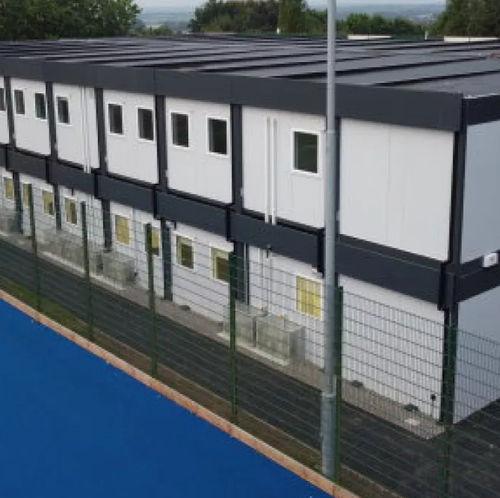 Edificio modular - ALGECO - temporal / comercial / para aulas