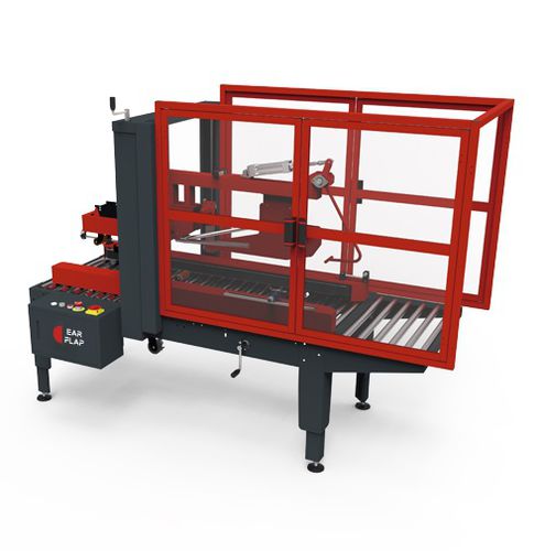 Precintadora de cajas de cartón varias solapas - P35 series - EAR FLAP® - cinta adhesiva / automática