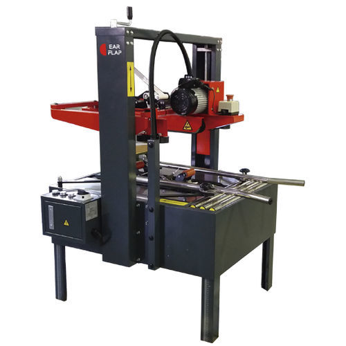 Precintadora de cajas de cartón semiautomática - P15UD - EAR FLAP® - con tres solapas / cinta adhesiva