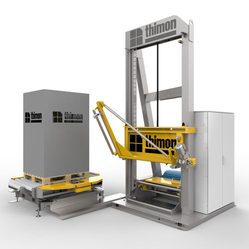 Envolvedora con plataforma giratoria - WRA-PAL SWING - THIMON - automática / para palés / de film estirable