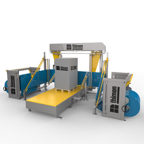 Retractiladora automática - DRA-PAL 7000 R - THIMON - de productos alimentarios / para botellas / para objetos cilíndricos