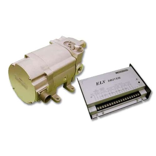 Válvula con actuador eléctrico - ELV - AWF - de control de caudal / de dosificación / de combustible