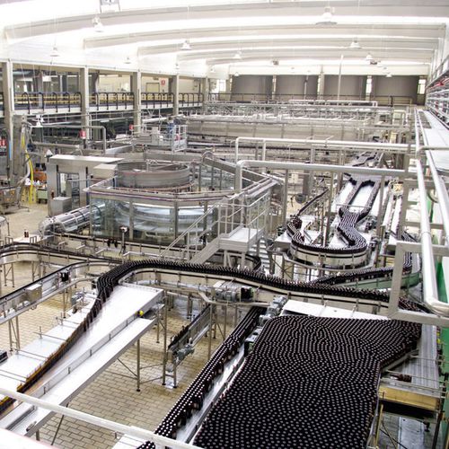Sistema de transporte para transporte - SIDEL - de productos alimentarios / de bebidas / para bidones