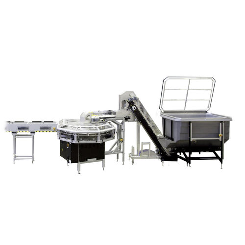 Alimentador para envases preformados - EasyFEED - SIDEL - de banda / compacto / para línea de embalaje