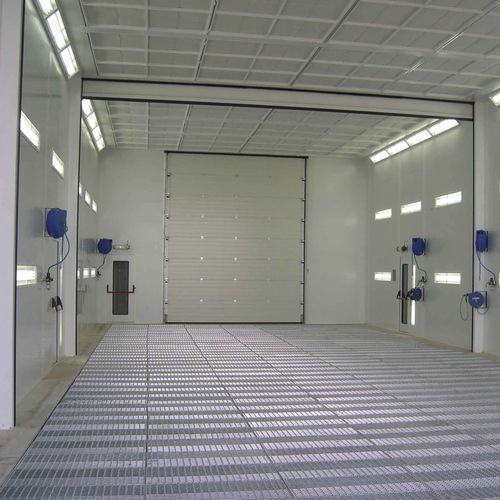 Cabina de pintura para aplicaciones ferroviarias - EUROPA - cerrada / con filtro