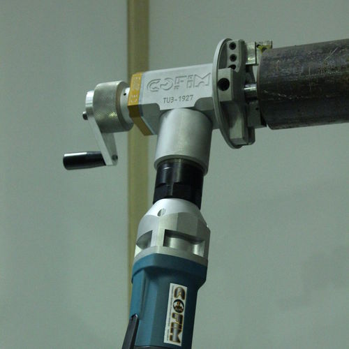 Achaflanadora de prensión interna - TU3 series - COFIM SYSTEM - eléctrica / neumática / portátil