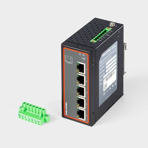 Conmutador Ethernet PoE - UGS-505-4PoE - Welotec GmbH - no administrable / 5 puertos / Gigabit Ethernet