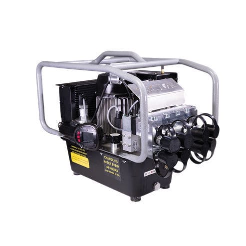 Grupo hidráulico con motor eléctrico - VECTOR - HYTORC - para llave dinamométrica / de bajo ruido / portátil