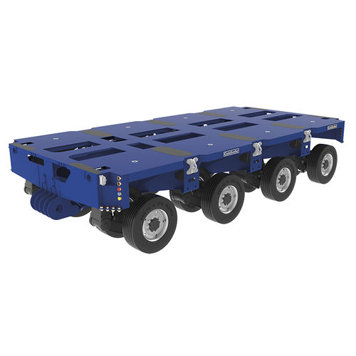 Remolque portamaquinaria - THP/SL-S - Goldhofer - góndola de cama rebajada / para equipamiento industrial / de 8 ejes