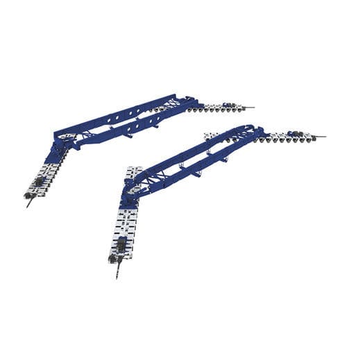 Remolque para equipamiento industrial - »FAKTOR« series - Goldhofer - para grupo electrógeno / de más de 6 ejes / de acoplamiento