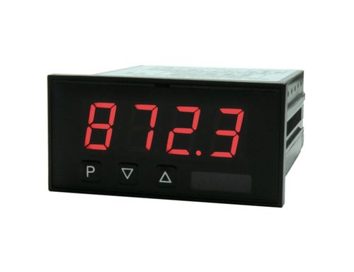 Indicador de 6 dígitos - 72x24, 72x36, 96x24, 96x48 mm | PB series - MONTWILL GmbH - de 4 dígitos / de 7 segmentos / LED