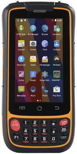 Ordenador de bolsillo Android 7 - C4 Green - iDTRONIC GmbH - WWAN / RFID / GSM