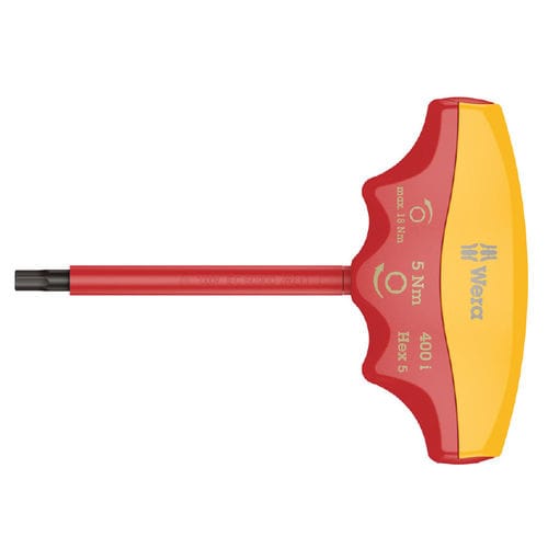 Destornillador dinamométrico - 400 i VDE  - Wera Tools - con hueco hexagonal / aislado