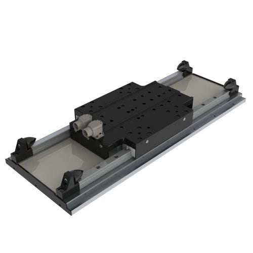 Platina de posicionamiento con motor lineal - MLE7 - SINADRIVES - de traslación / 1 eje / de precisión