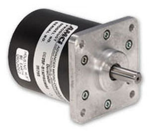 Encoder rotativo absoluto - AMCI - con brida cuadrada / monovuelta / analógico