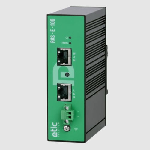 Router de comunicación - RAS-E-100 - ETIC TELECOM - inalámbrico / Ethernet / LAN