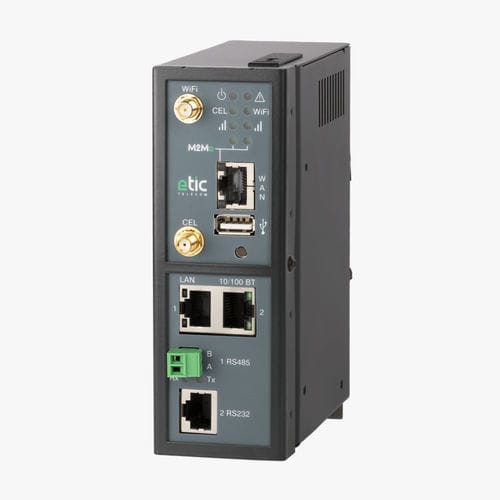 Router de comunicación - RAS-ECW-220-LW - ETIC TELECOM - inalámbrico / Ethernet / LAN