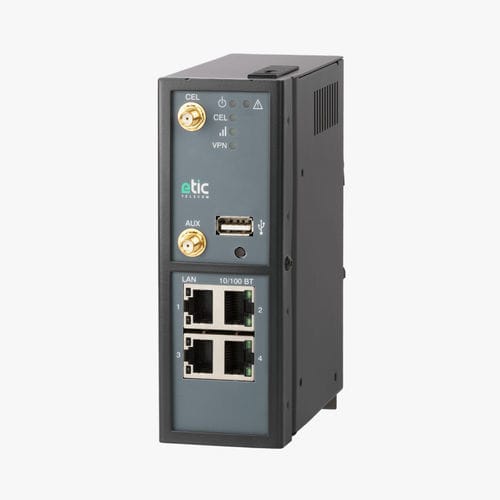 Router celular - IPL-C-400 series - ETIC TELECOM - de comunicación / para red / LAN