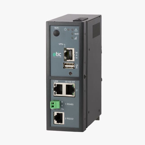 Router de comunicación - IPL-E-220 - ETIC TELECOM - inalámbrico / Ethernet / LAN