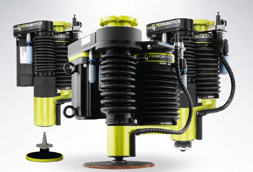 Efectuador de robot para desbarbado - AAK series - FerRobotics Compliant Robotic Technology GmbH - para rectificado / para pulido