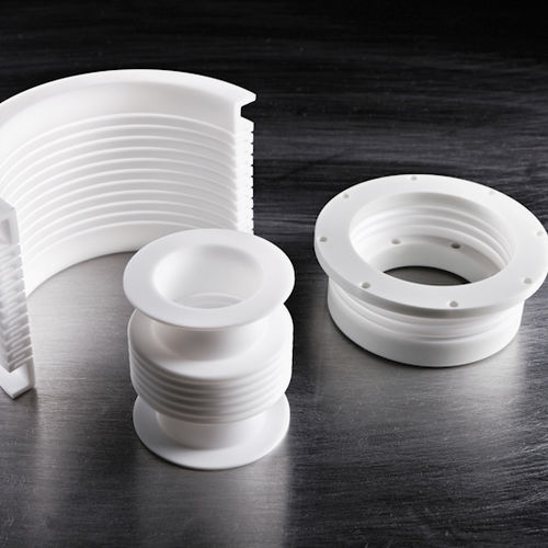 Fuelle redondo - PTFE Competence Center GmbH - de PTFE / acordeón de protección / a medida