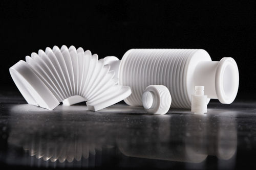 Fuelle redondo - PTFE Competence Center GmbH - de PTFE / acordeón de protección / a medida