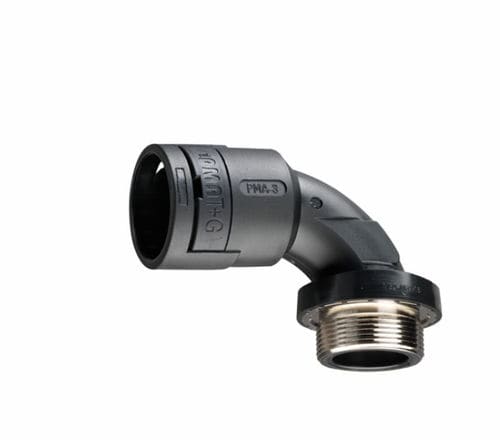 Prensaestopas de nailon - NEBV series - ABB Smart Power - de latón niquelado / IP66 / IP68