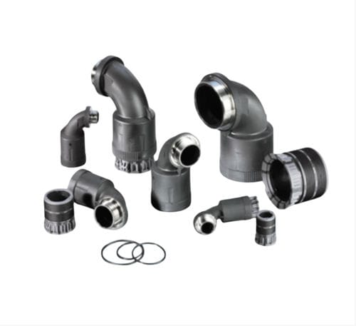 Racor hidráulico - KBH series - ABB Smart Power - de rosca / codo de 90º / de poliamida