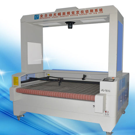 Máquina de corte láser CO2 - Jinan JinQiang Laser CNC Equipment Co; Ltd.  - para textiles / para la industria del automóvil / para aplicaciones industriales