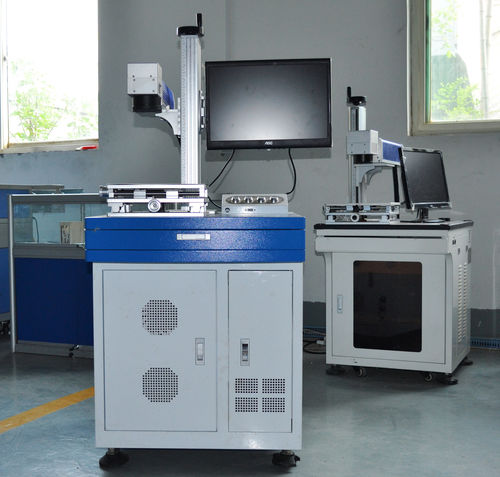 Máquina de marcado láser de fibra - JQ-20 - Jinan JinQiang Laser CNC Equipment Co; Ltd.  - automática
