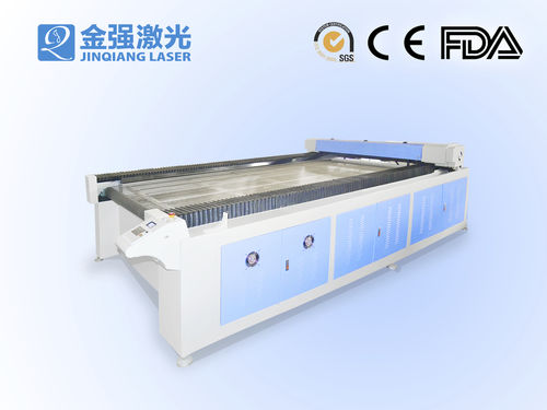 Máquina de corte láser - JQ1810 - Jinan JinQiang Laser CNC Equipment Co; Ltd.  - para textiles / CNC / SGS