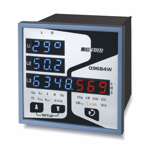 Analizador para redes eléctricas trifásicas - Q96B4W - FRER - de calidad de la energía / integrable / digital