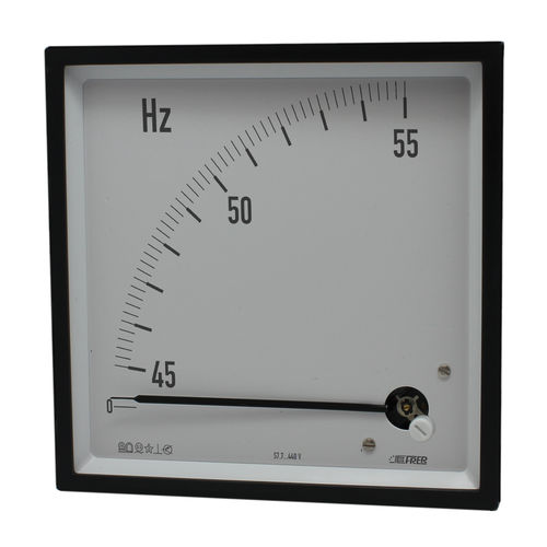 Frecuencímetro analógico - F14FPX - FRER - para montaje en panel