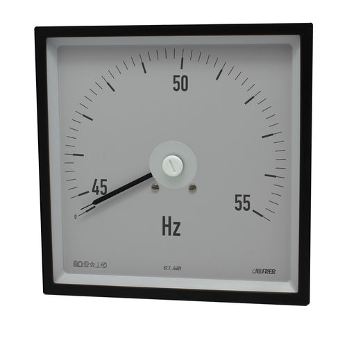 Frecuencímetro analógico - A14FPX - FRER - para montaje en panel