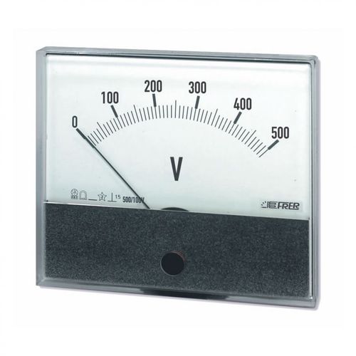 Voltímetro analógico - P70MVX - FRER - montado en panel / DC