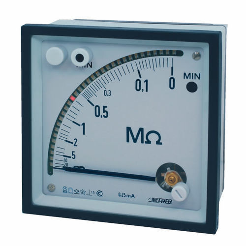 Medidor de resistencia de aislamiento empotrable - X96 series - FRER