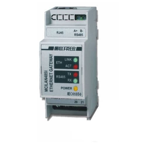 Pasarela Ethernet - MCILAN485I  - FRER - de comunicación / de medios / IP