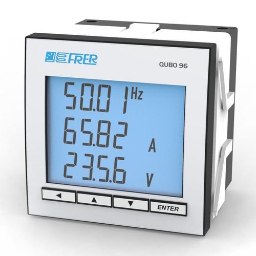 Analizador para redes eléctricas monofásicas - Q96S3L - FRER - de red eléctrica / de vigilancia / RS485